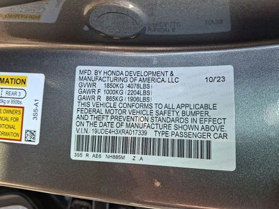 2024 Acura Integra A-Spec Package