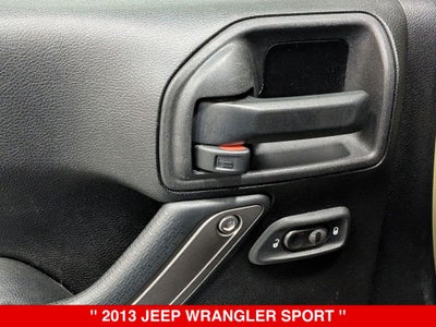 2013 Jeep Wrangler Sport
