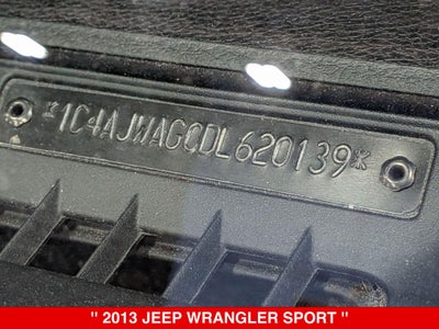 2013 Jeep Wrangler Sport