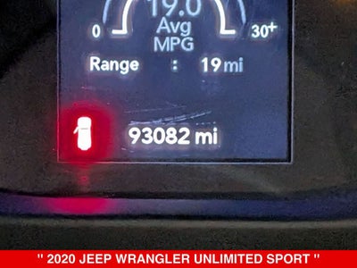 2020 Jeep Wrangler Unlimited Sport