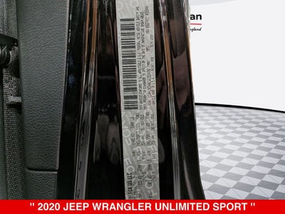2020 Jeep Wrangler Unlimited Sport