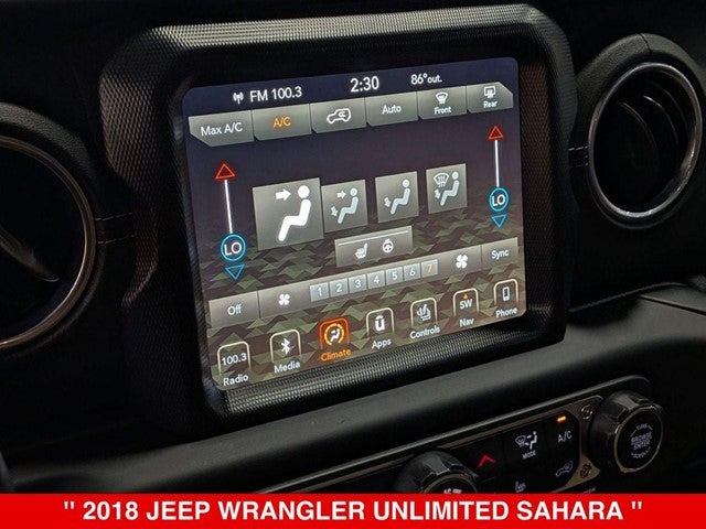 2018 Jeep Wrangler Unlimited Sahara