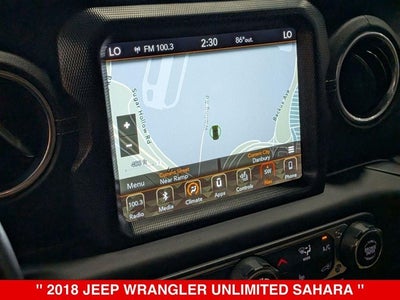 2018 Jeep Wrangler Unlimited Sahara