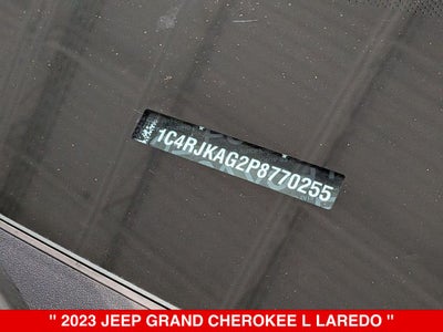 2023 Jeep Grand Cherokee L Laredo