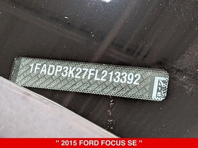 2015 Ford Focus SE