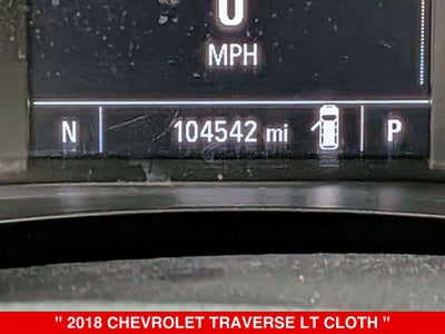 2018 Chevrolet Traverse LT Cloth w/1LT
