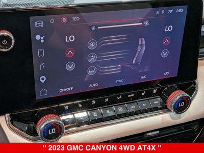 2023 GMC Canyon AT4X