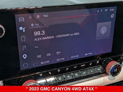 2023 GMC Canyon AT4X