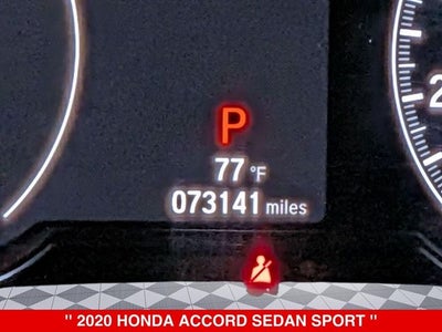 2020 Honda Accord Sport 2.0T