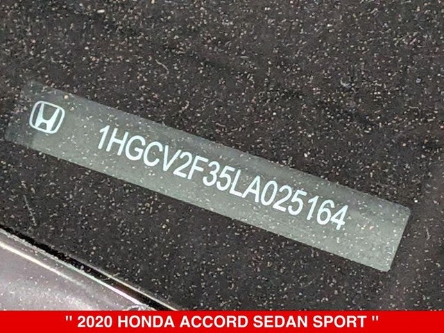 2020 Honda Accord Sport 2.0T