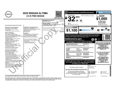 2022 Nissan Altima 2.5 S