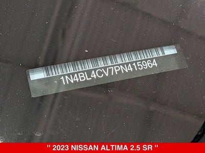 2023 Nissan Altima 2.5 SR