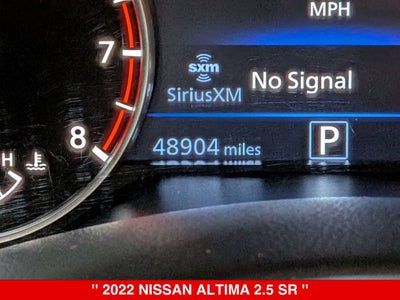 2022 Nissan Altima 2.5 SR