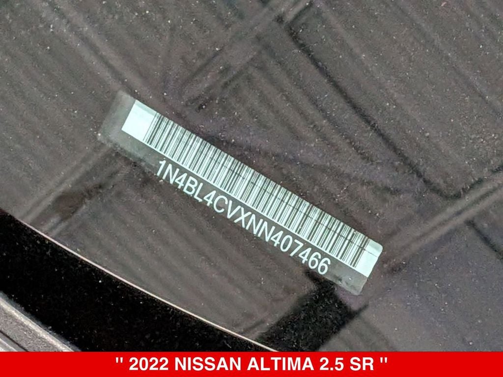 2022 Nissan Altima 2.5 SR