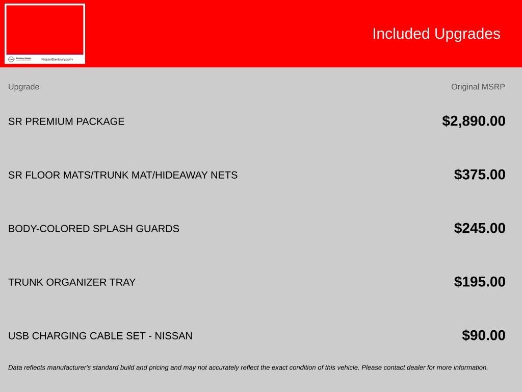 2024 Nissan Altima 2.5 SR Premium Package