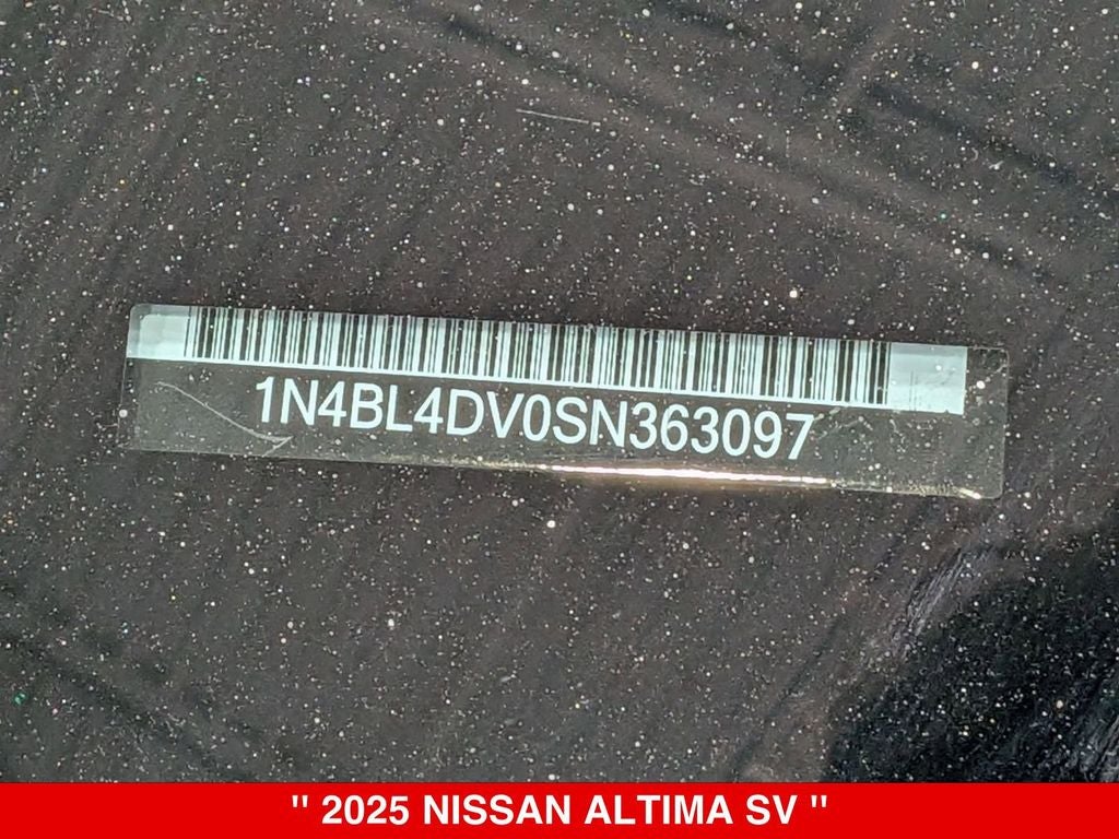 2025 Nissan Altima 2.5 SV