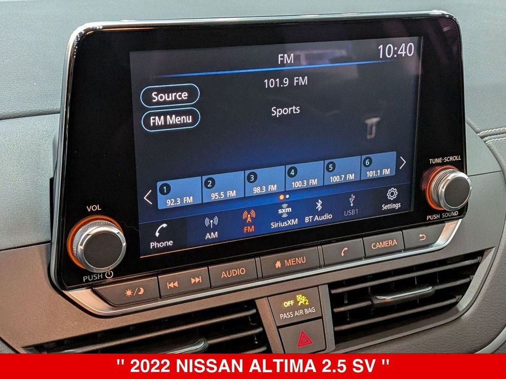 2022 Nissan Altima 2.5 SV