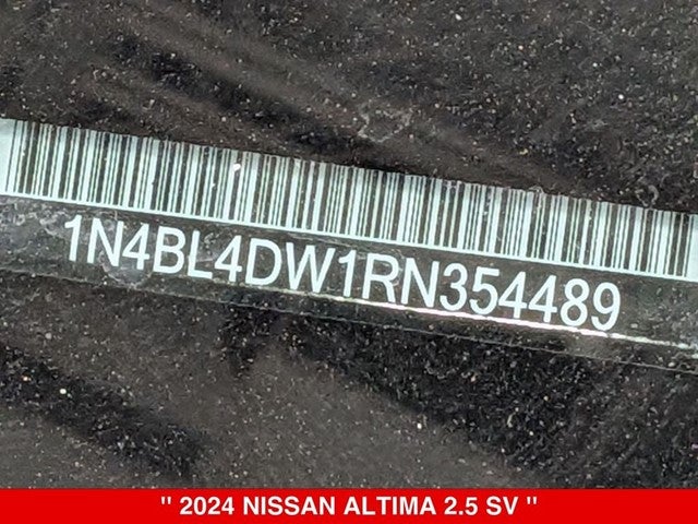 2024 Nissan Altima 2.5 SV