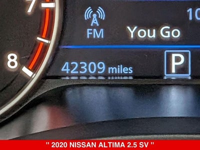 2020 Nissan Altima 2.5 SV