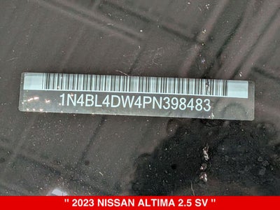 2023 Nissan Altima 2.5 SV