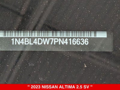 2023 Nissan Altima 2.5 SV
