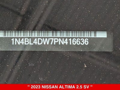 2023 Nissan Altima 2.5 SV