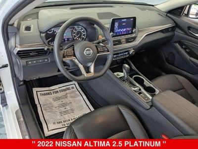 2022 Nissan Altima 2.5 Platinum