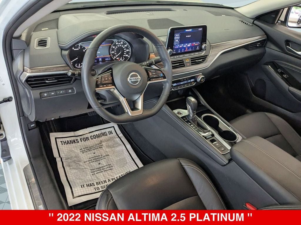2022 Nissan Altima 2.5 Platinum