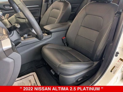 2022 Nissan Altima 2.5 Platinum