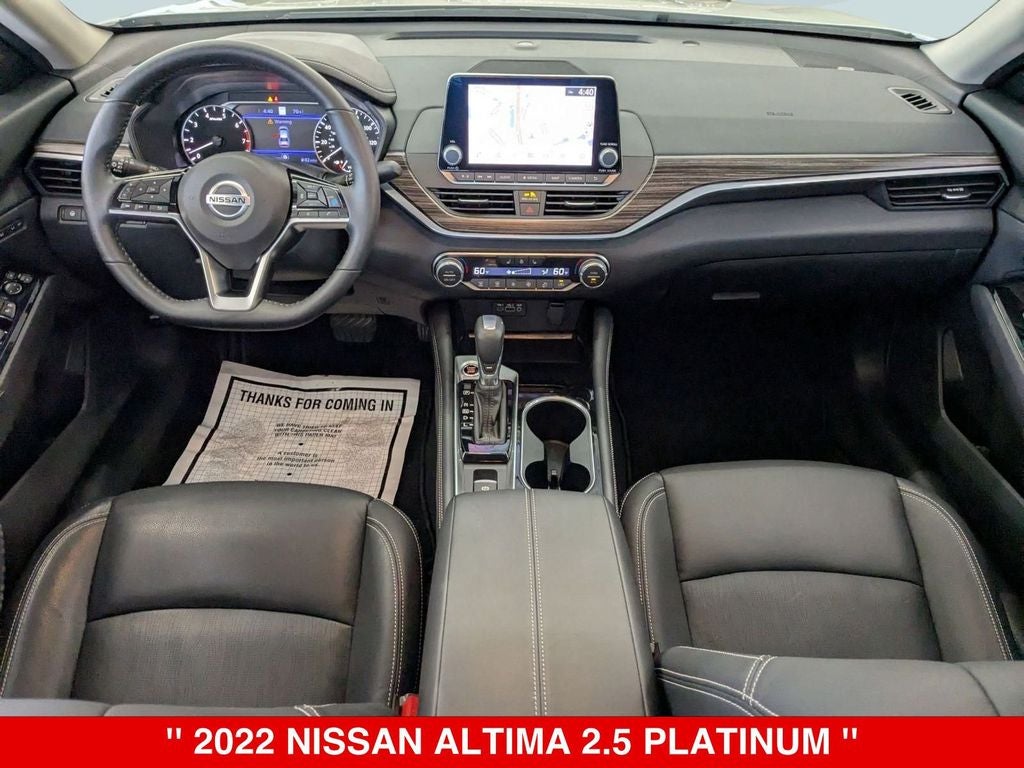 2022 Nissan Altima 2.5 Platinum