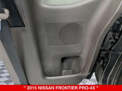 2015 Nissan Frontier PRO-4X
