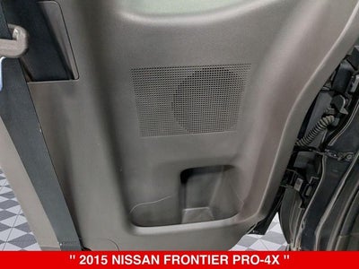 2015 Nissan Frontier PRO-4X