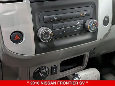 2016 Nissan Frontier SV