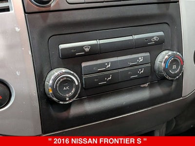 2016 Nissan Frontier S