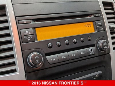 2016 Nissan Frontier S
