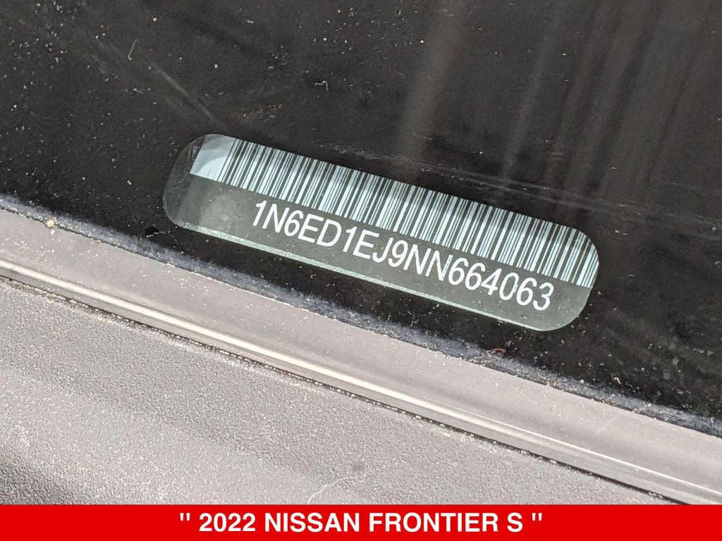 2022 Nissan Frontier S