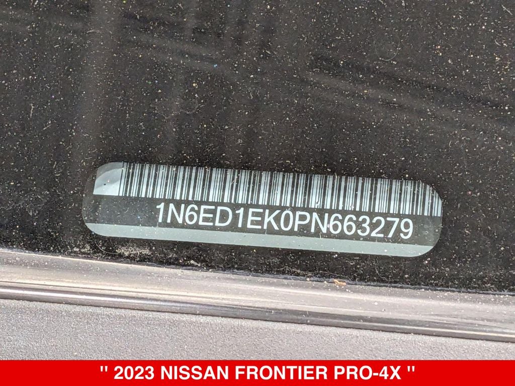 2023 Nissan Frontier PRO-4X
