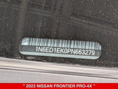 2023 Nissan Frontier PRO-4X