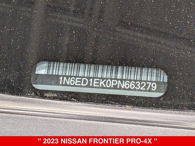 2023 Nissan Frontier PRO-4X