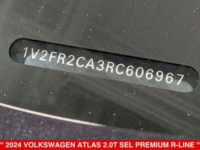 2024 Volkswagen Atlas 2.0T SEL Premium R-Line