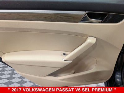2017 Volkswagen Passat V6 SEL Premium