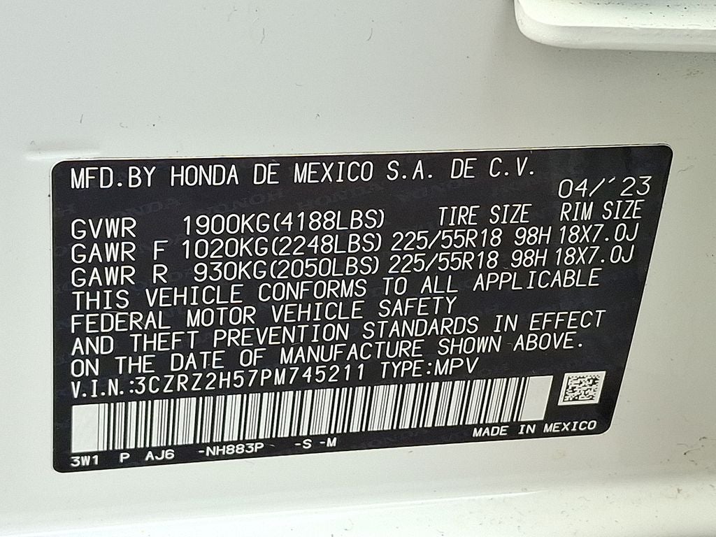 2023 Honda HR-V Sport