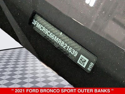 2021 Ford Bronco Sport Outer Banks