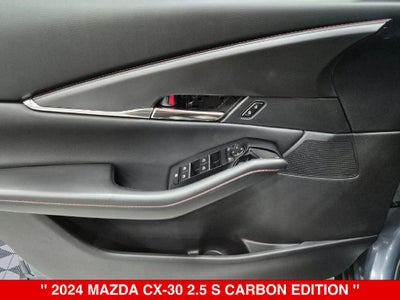 2024 Mazda Mazda CX-30 2.5 S Carbon Edition