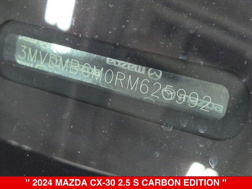 2024 Mazda Mazda CX-30 2.5 S Carbon Edition