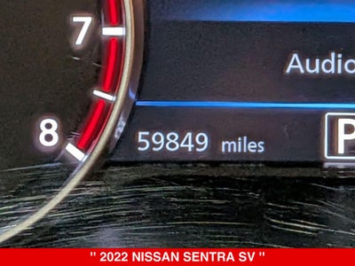 2022 Nissan Sentra SV