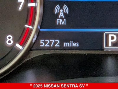 2025 Nissan Sentra SV