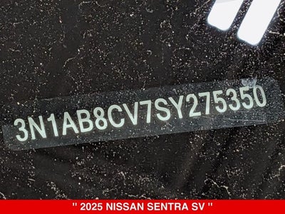 2025 Nissan Sentra SV