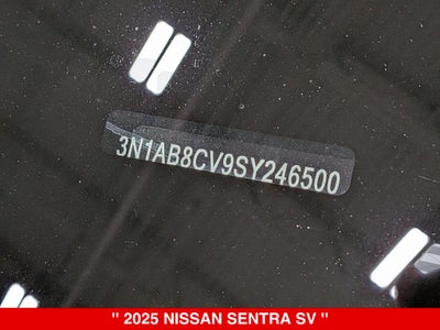 2025 Nissan Sentra SV