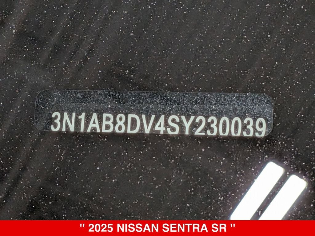 2025 Nissan Sentra SR